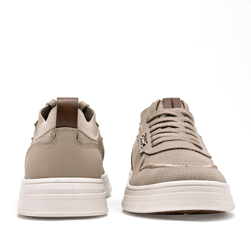 Clasben Tenis urbano para hombre. Beige image number null