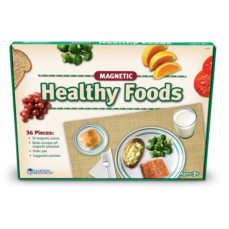 Magnetic Food Learning Resources Healthy Foods ... image number null