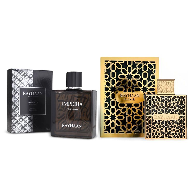 Set De Fragancias Rayhaan Para Hombre Elixir 10... image number null
