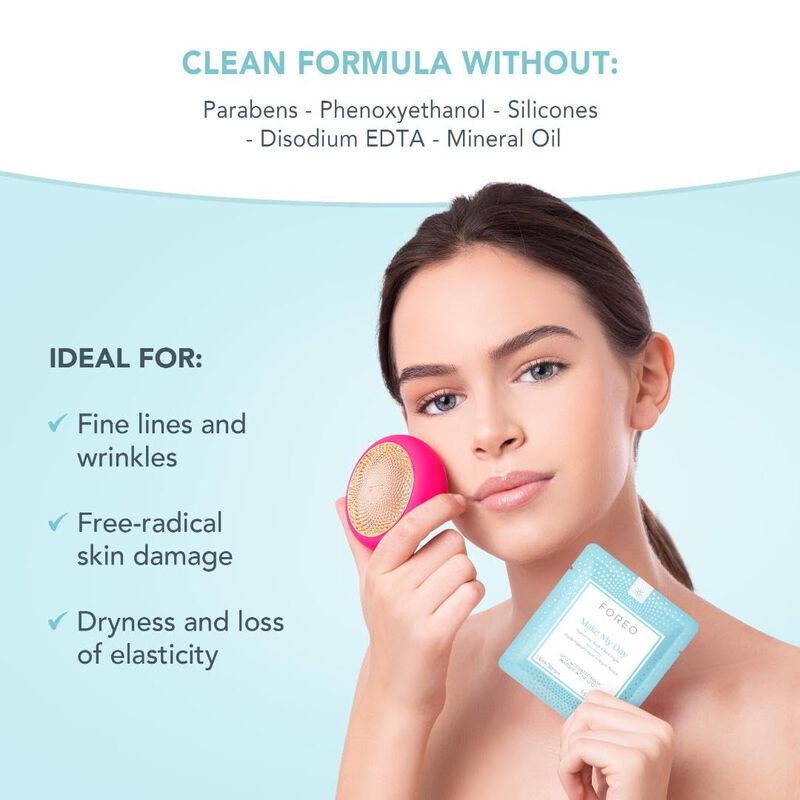 M&aacute;scara Facial Foreo Make My Day Ufo Activated,... image number null
