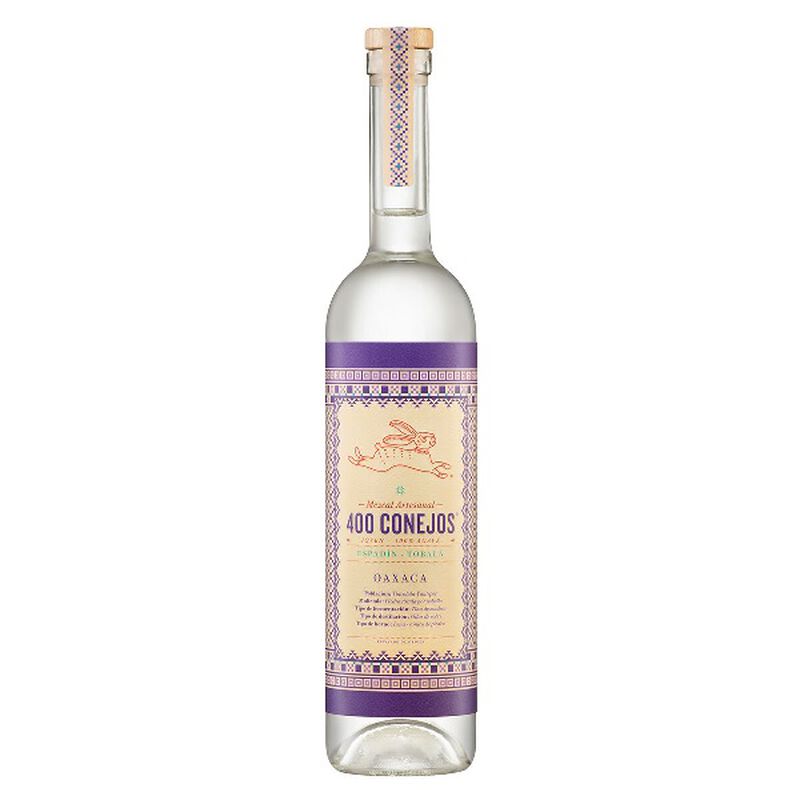 Mezcal 400 Conejos Espadín Tobalá 750 ml image number null