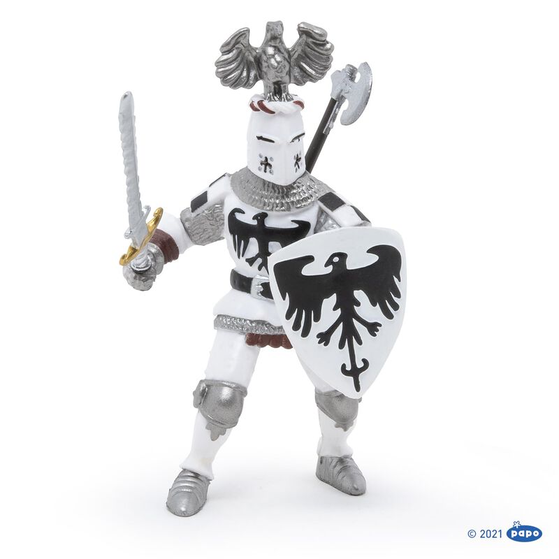 Figura Papo Medieval Fantasy Caballero Con Cres... image number null