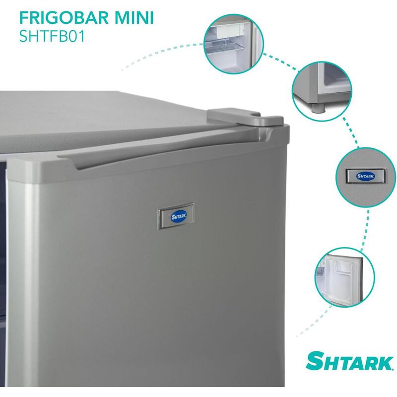 FRIGOBAR CUORY SHTF46LP 1.6 PIES DE 46L 127V PL... image number null