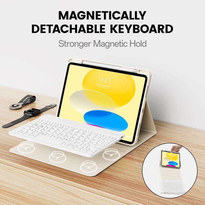 Funda De Teclado Gkabxy Para Ipad 11th Gen 11" ... image number null