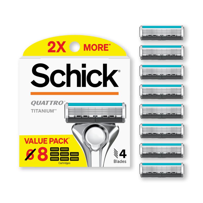 Recambios De Maquinilla De Afeitar Schick Quatt... image number null