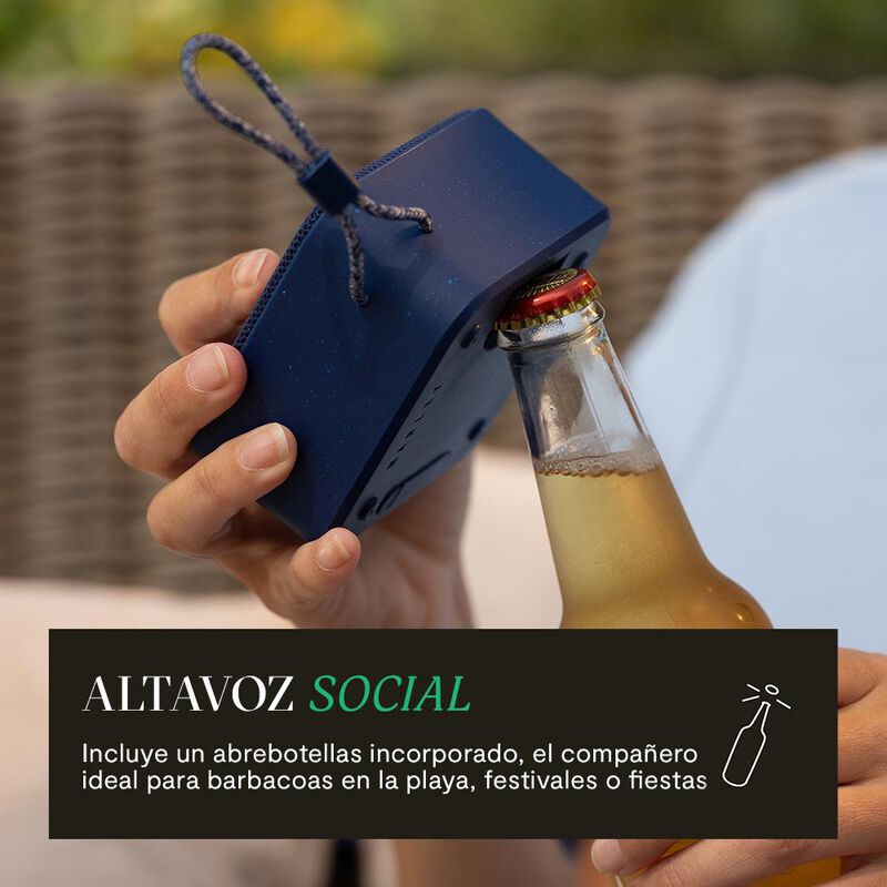 Bocina Portátil Rise Up Blue The House of Marle... image number null