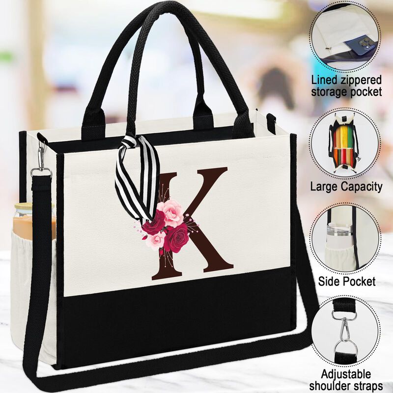Set De Regalo Con Bolso Tote Aiheart De Lona Co... image number null