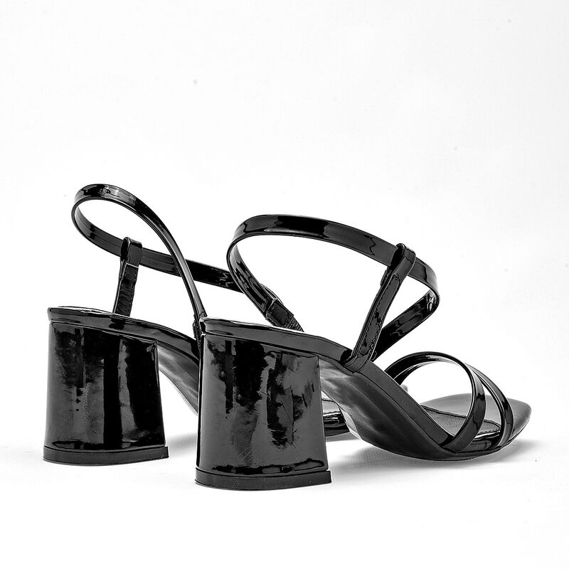 Moramora zapatilla abierta para mujer negro cha... image number null