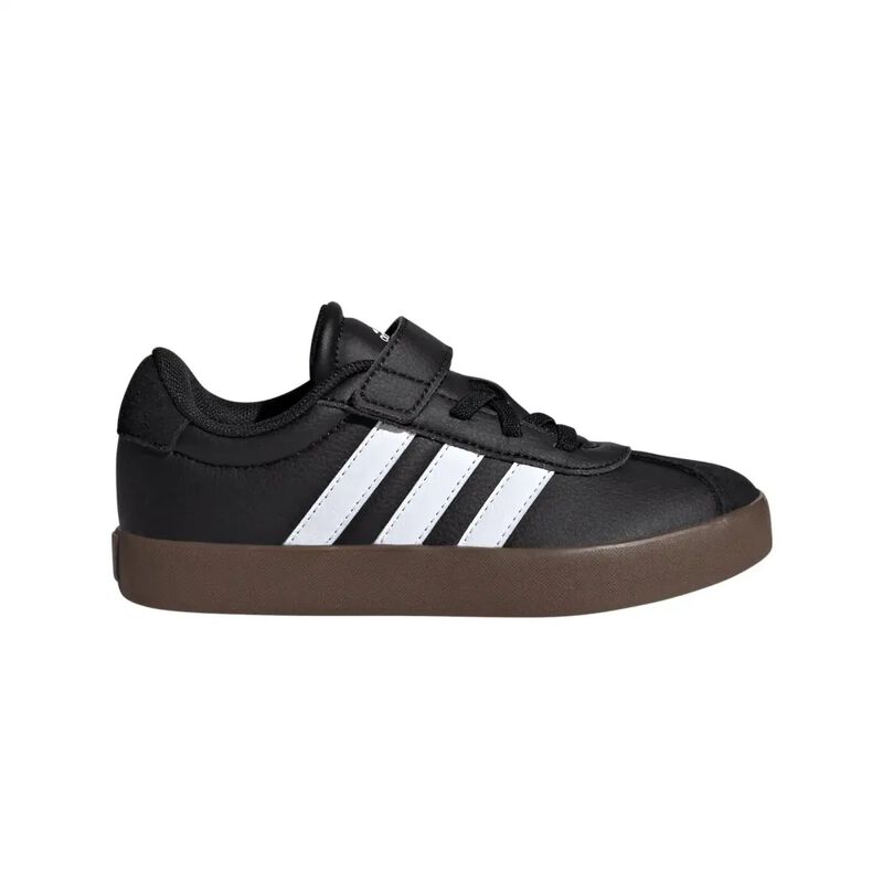 Tenis Ni&ntilde;o Adidas VL Court 3.0 Negro ID9154 image number null