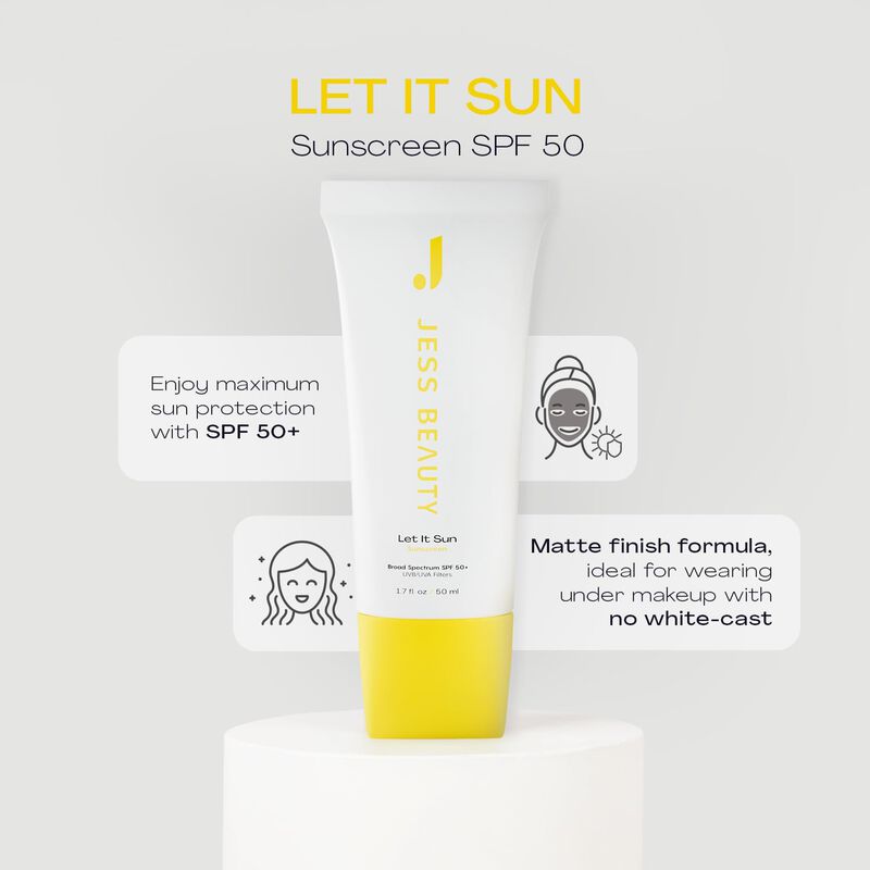 Protector Solar Jess Beauty Let It Sun 50+ Spf ... image number null