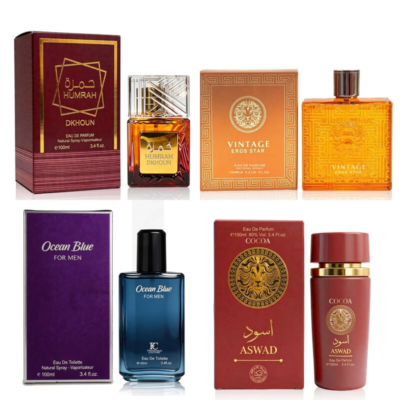 Set de Perfumes A CENTER 4x100 ml - Amaderada, ... image number null