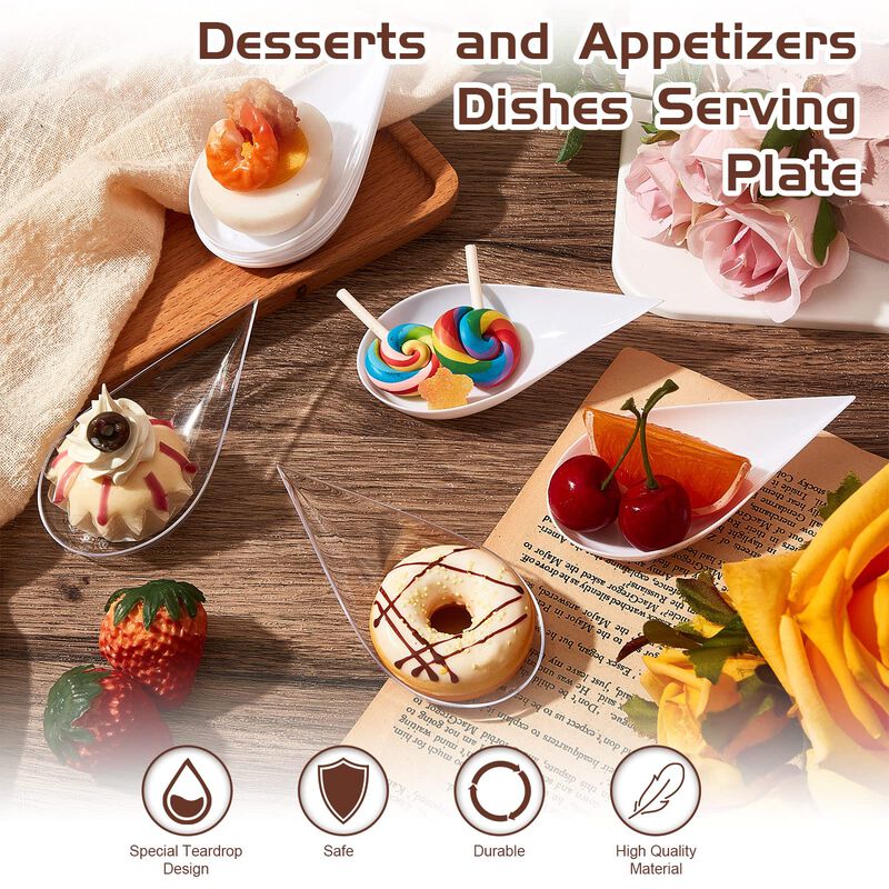 Platos Para Aperitivos Tessco For You 200 Uds 2... image number null
