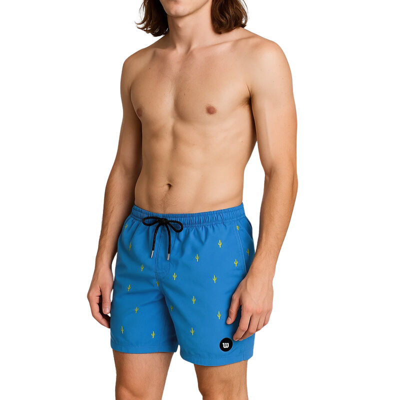 Boardshort Wilson para hombre AZUL ESTAMPADO MD image number null