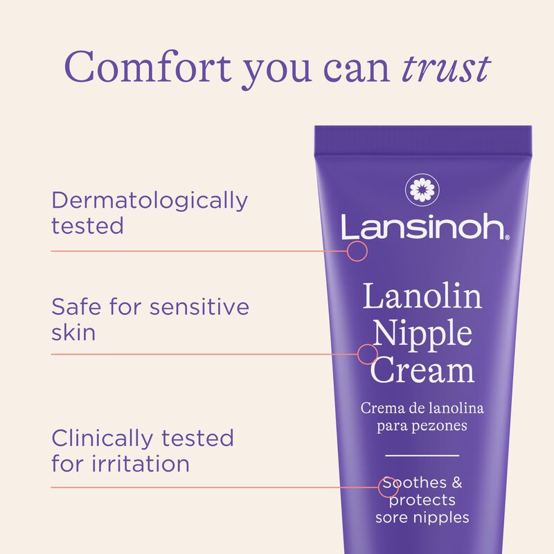 Crema Para Pezones Lansinoh Lanolin 100% Natura... image number null
