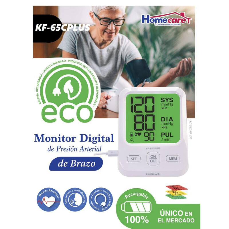 Bauman&oacute;metro Digital Brazo Adultos Recargable K... image number null