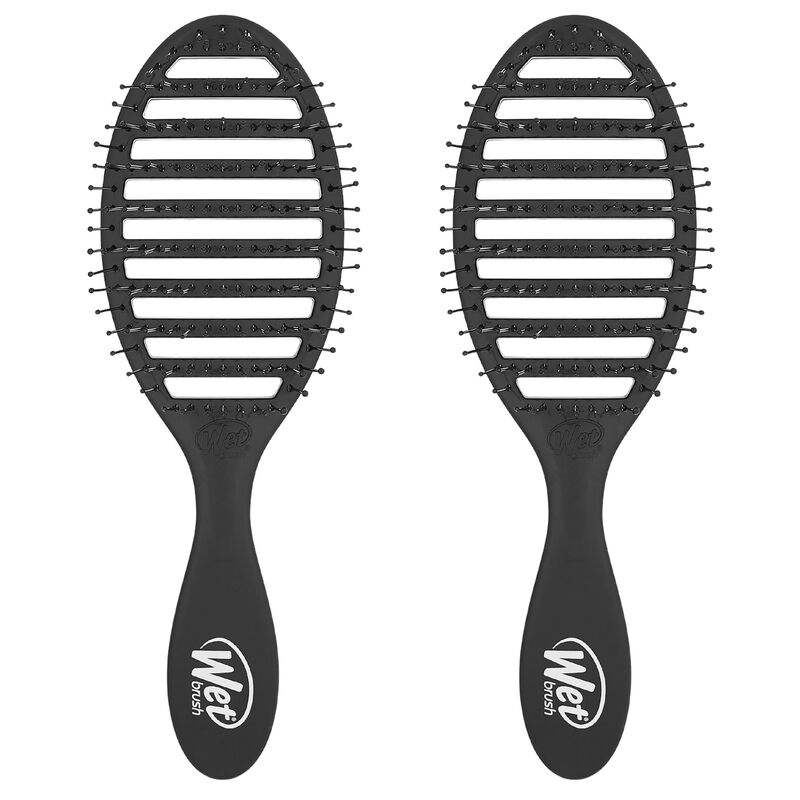 Cepillo De Pelo H&uacute;medo Speed Dry Negro Con Dise... image number null