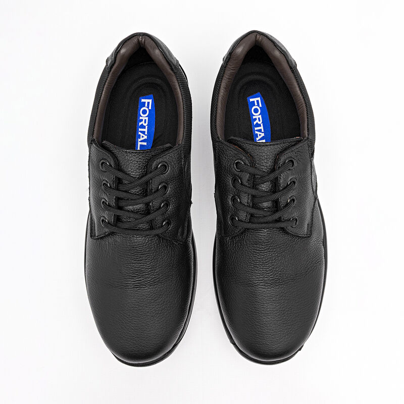 Fortal zapato casual de piel  para hombre negro... image number null