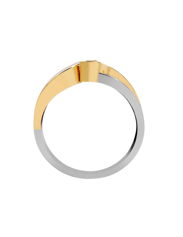 Anillo de Compromiso de 14K con Circonia Talla ... image number null