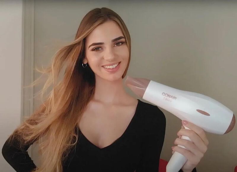 Secadora Cabello Conair Ceramica Turmalina Ione... image number null