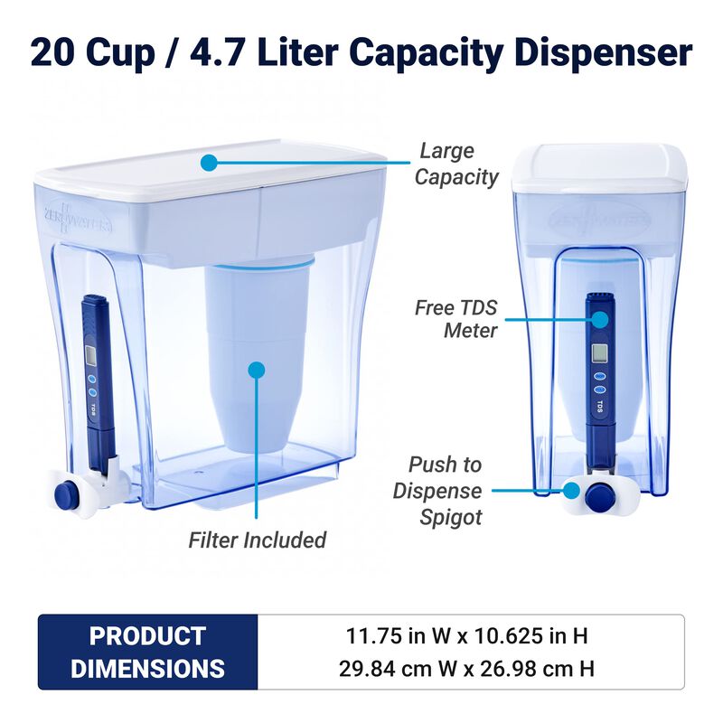 Dispensador De Filtro De Agua Zerowater Culliga... image number null
