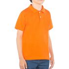 Polo Piqué Infantil/Juvenil Naranja– 100% Algodón | Clásica y Versátil | Ideal para Diario