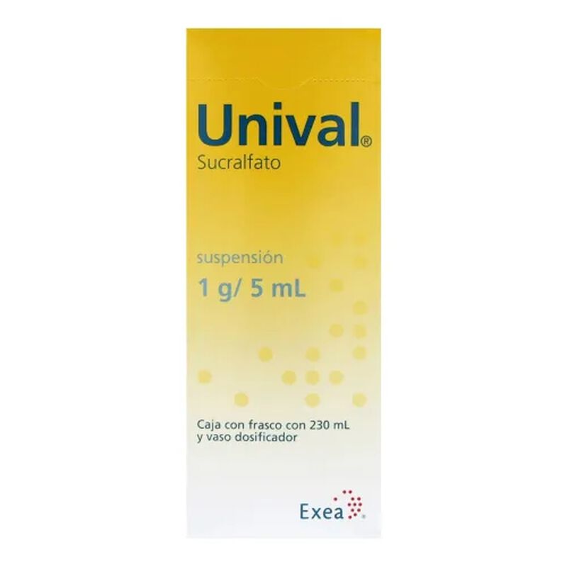 UNIVAL SUSPENSI&Oacute;N 1 G/5 ML FRASCO 230 ML image number null