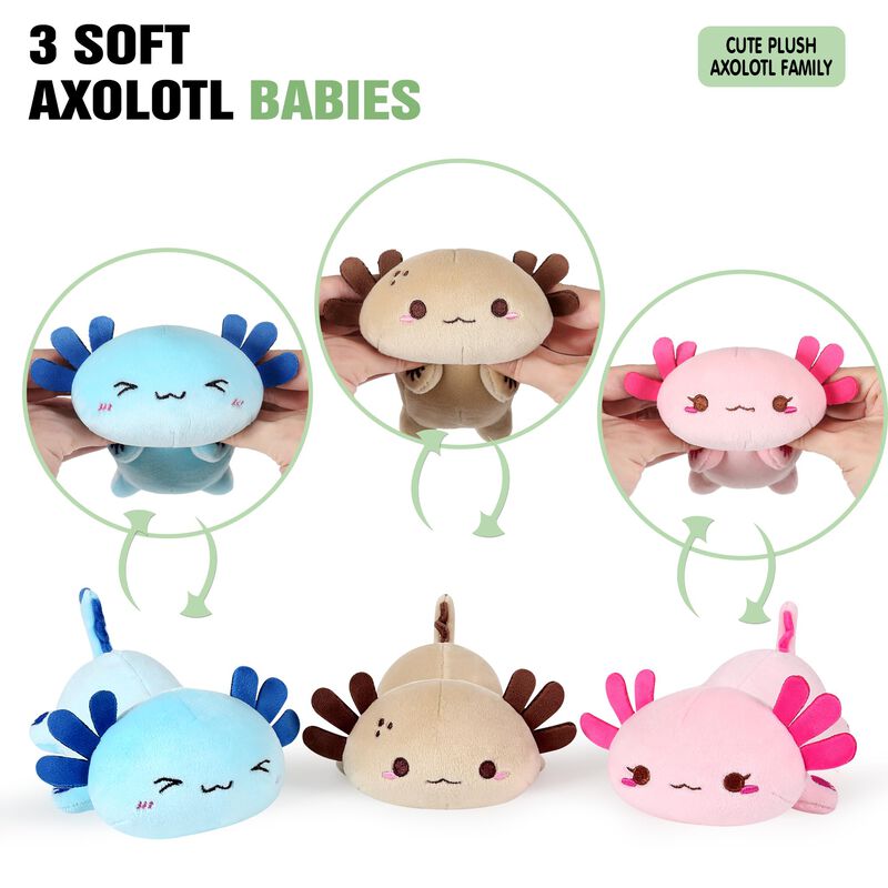 Animal De Peluche Onsoyours Axolotl Mommy Con 3... image number null