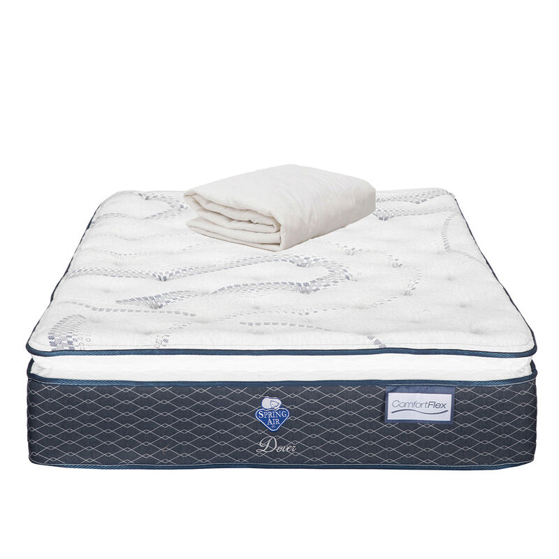 Colch&oacute;n Queen Size Dover + Protector Ultra image number null