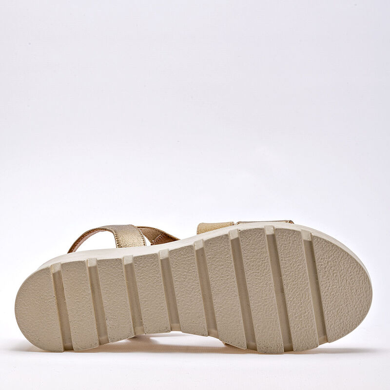 Gilardi Sandalia Para Mujer Dorado Cod 132258-e image number null