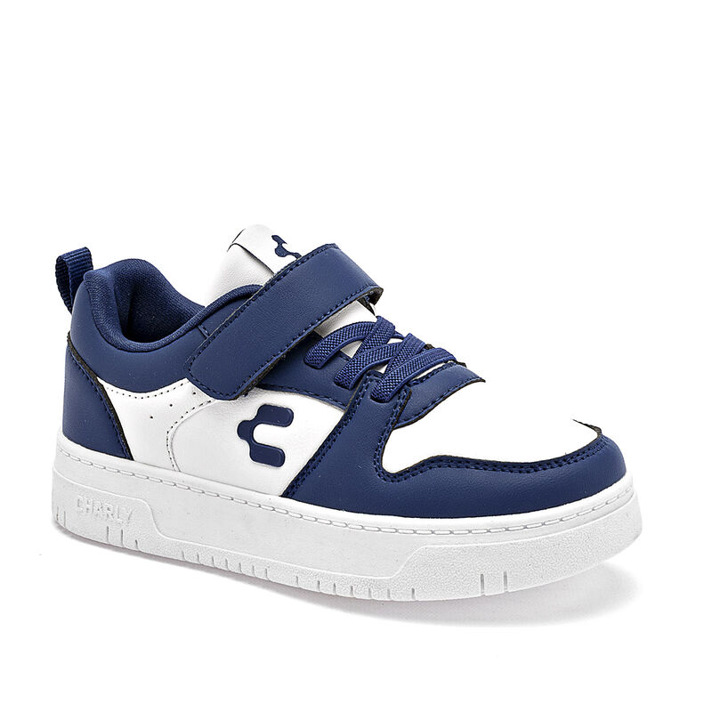 Charly tenis para ni&ntilde;o  blanco marino cod 13966... image number null