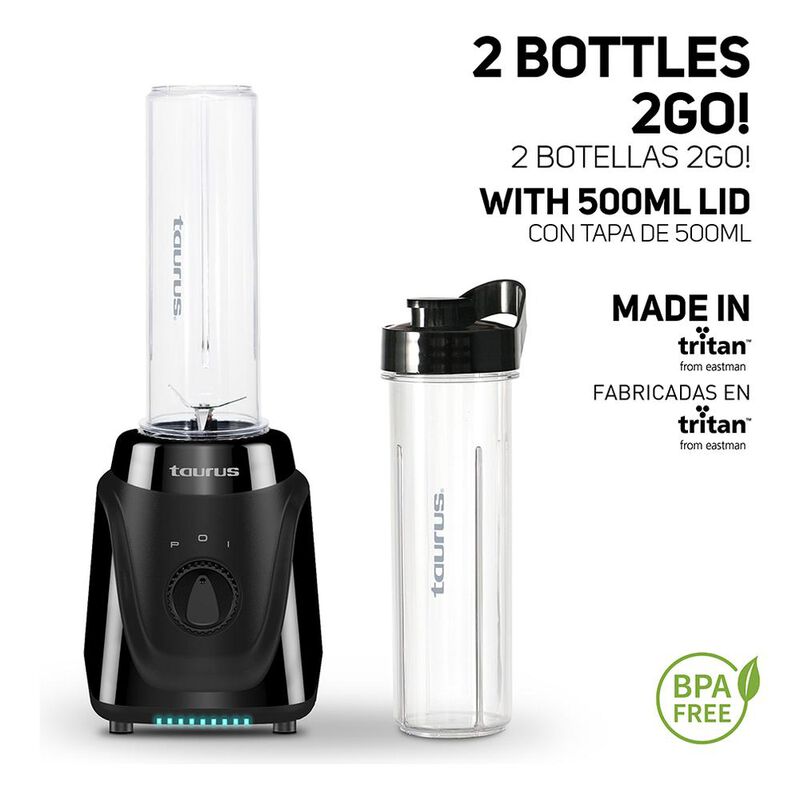 Licuadora Personal Taurus Blender 2go 2 Vel 2 V... image number null