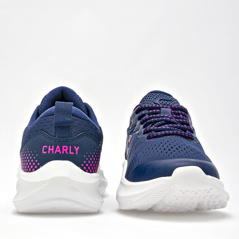 Charly Tenis deportivo para mujer. Marino fucsi... image number null