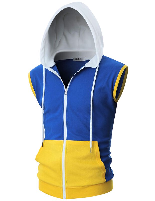 Sudadera Ohoo Chaleco Sin Mangas Con Cremallera... image number null