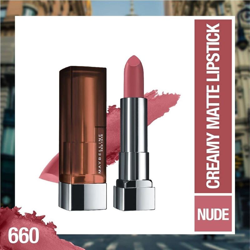 L&aacute;piz Labial Maybelline Color Sensational Matte... image number null