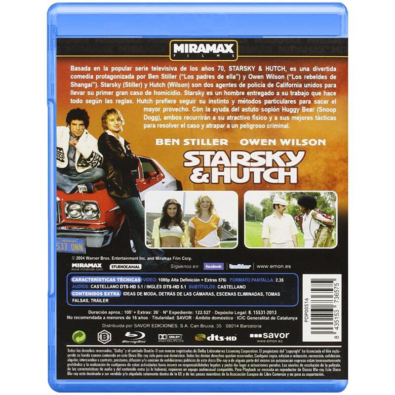 Starsky & Hutch [Blu-ray] image number null