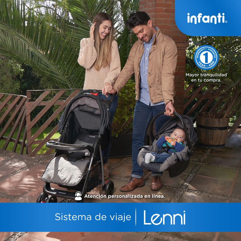 Carriola Travel System Lenni Roja Hasta 15 kg C... image number null