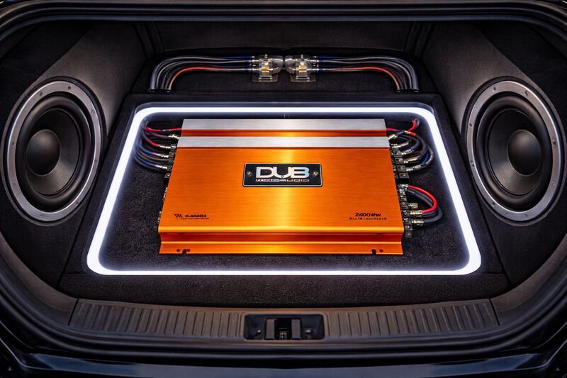 Amplificador para auto clase A/B 4 canales 180w... image number null