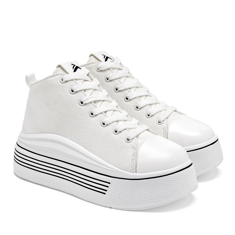 Clasben Tenis urbano para mujer blanco image number null