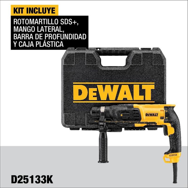 Rotomartillo Dewalt Sds-plus 650w 3 Modos Profe... image number null