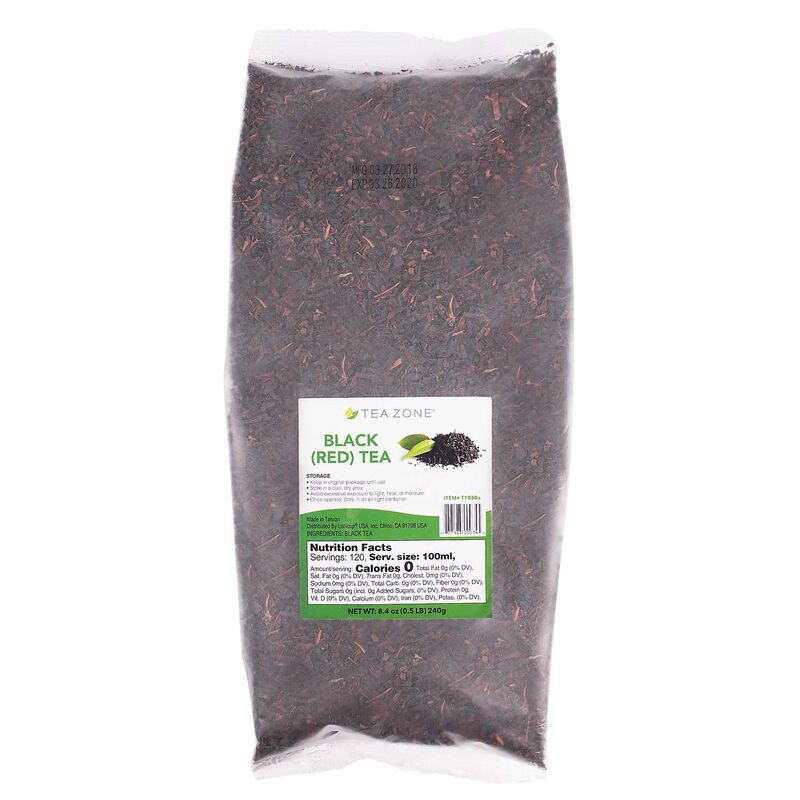 T&eacute; Tea Zone 240 g Negro (rojo) 25 Bolsas image number null