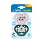 De Chupones Dr Brown's Advantage Brilla En La Obscuridad Para Beb&eacute;s De 6 A 18 Meses Rosa 6-18 Meses