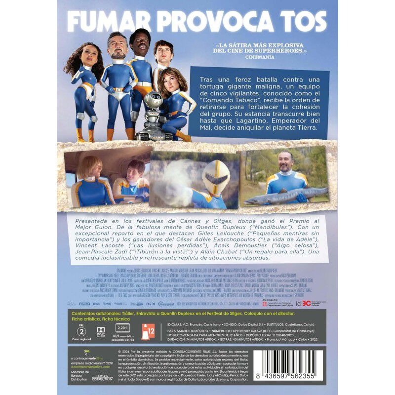 Fumar provoca tos [DVD] image number null