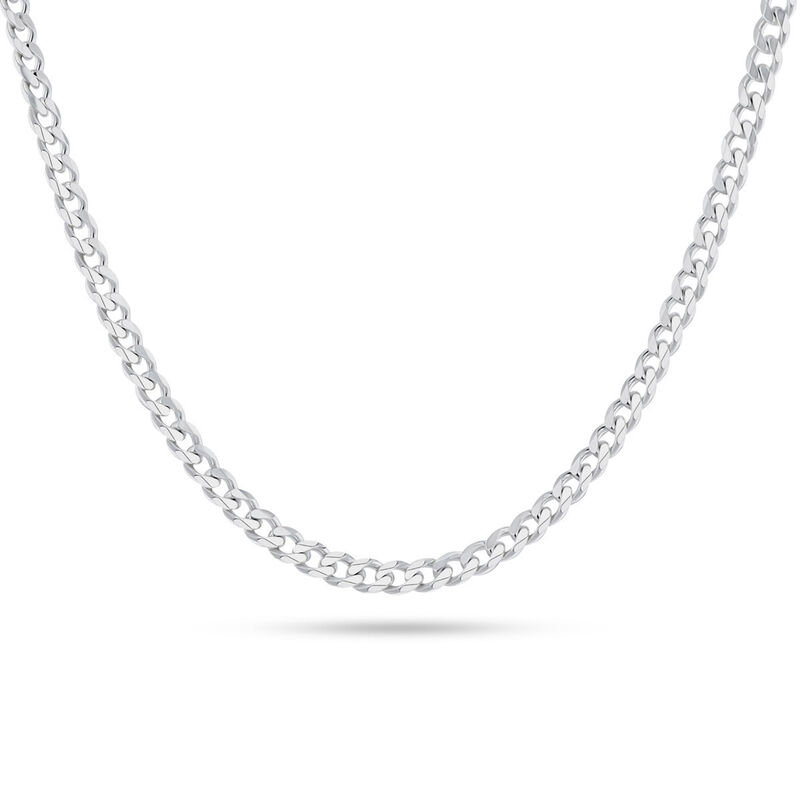 Cadena Plata Blanca 925 50cm 5mm image number null