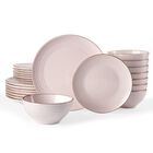 Set de Vajilla Famiware de 18 Piezas para 6 Personas con Acabado Moteado