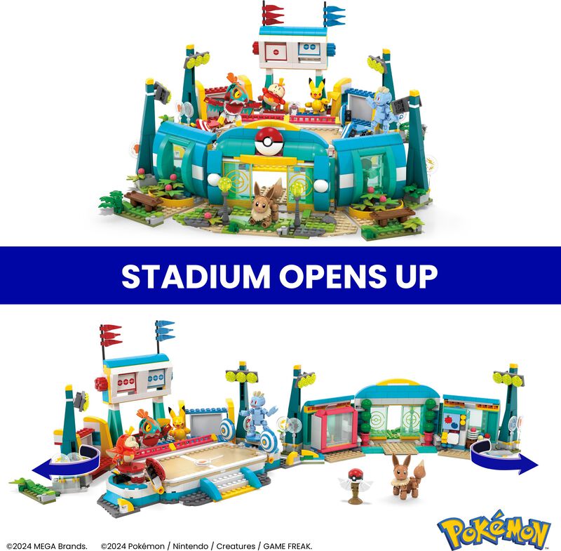 Set De Juguetes De Construcci&oacute;n Mega Pok&eacute;mon Tr... image number null