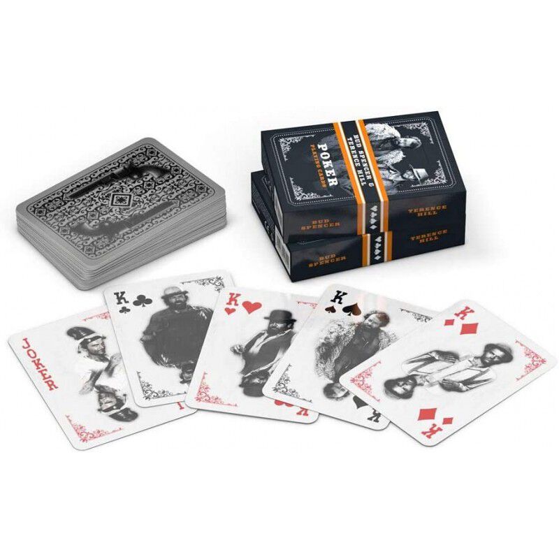 Baraja Cartas de P&oacute;ker Bud Spencer & Terence Hi... image number null