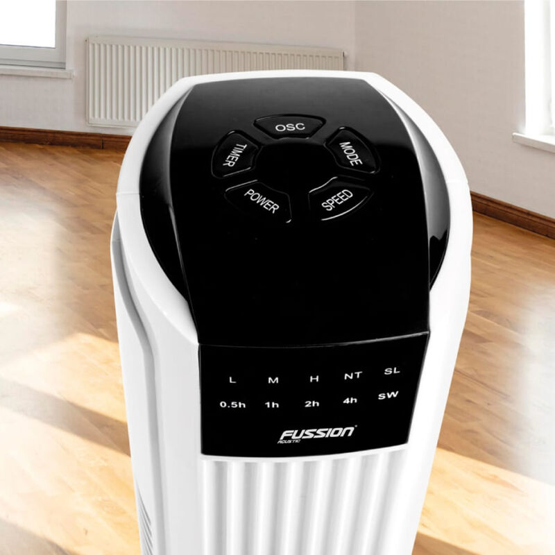 Ventilador De Torre Fussion Ven-0006 32" 4 Vel ... image number null