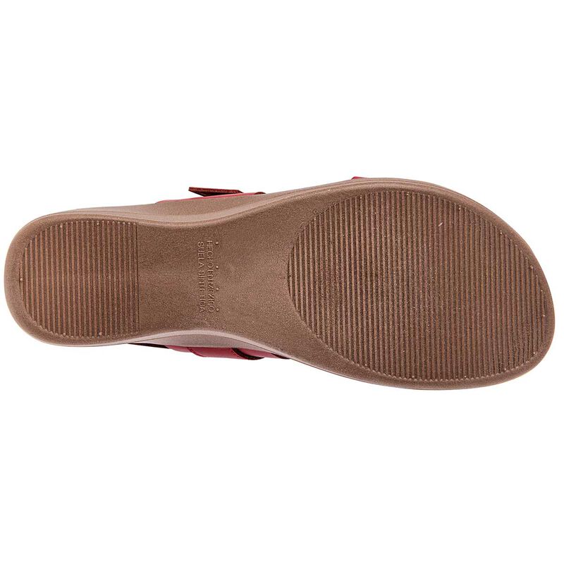 Via Moda Sandalia para mujer rojo image number null