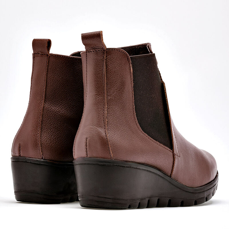 Mora Confort Bot&iacute;n para mujer caf&eacute; image number null