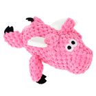Juguete Para Perro Godog Farm Friends Cerdito De Peluche Rosa Mini